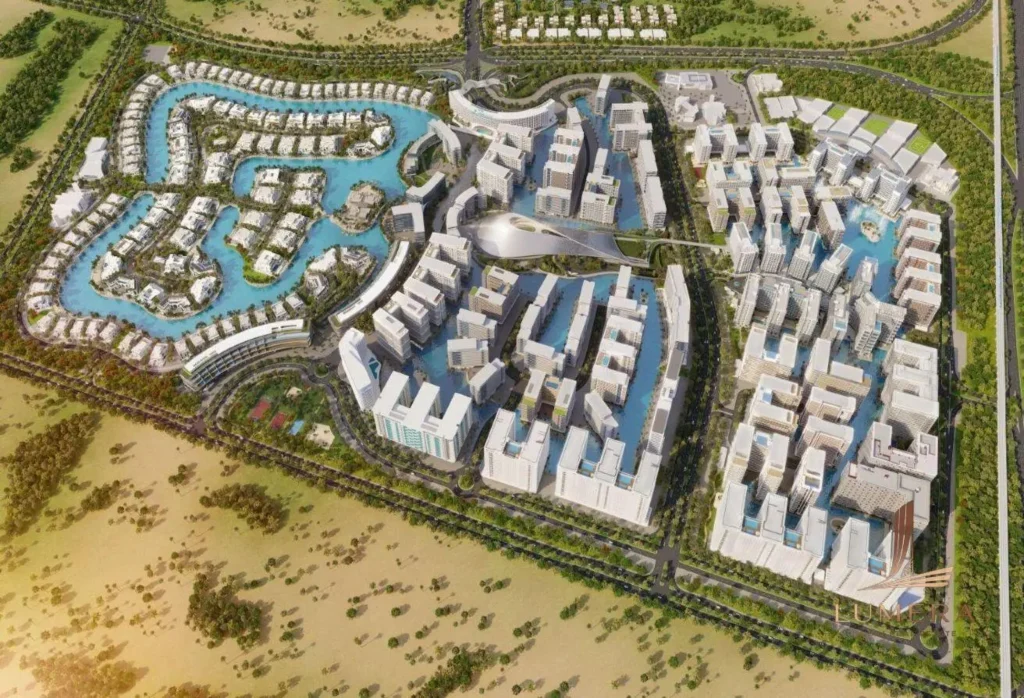 Waterfront Studio | Venetian-Inspired Living | 7 Mins from Al Maktoum Airport