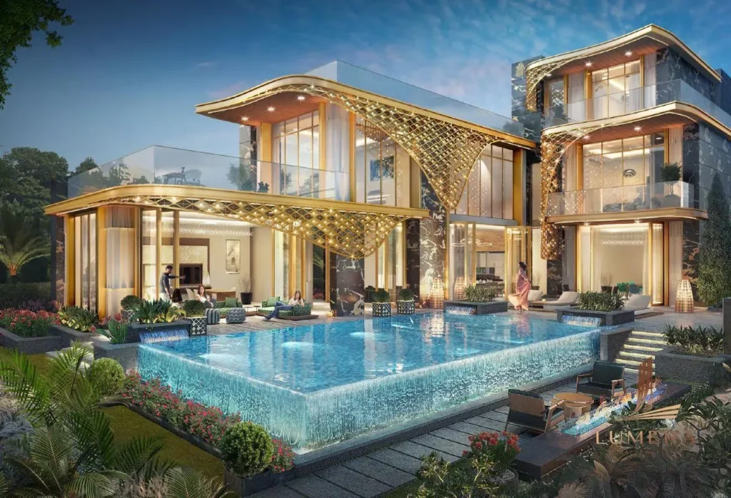 Ultra-Luxury 5BR Mansion | Branded by De Grisogono | Full Golf View | Utopia – Damac Hills