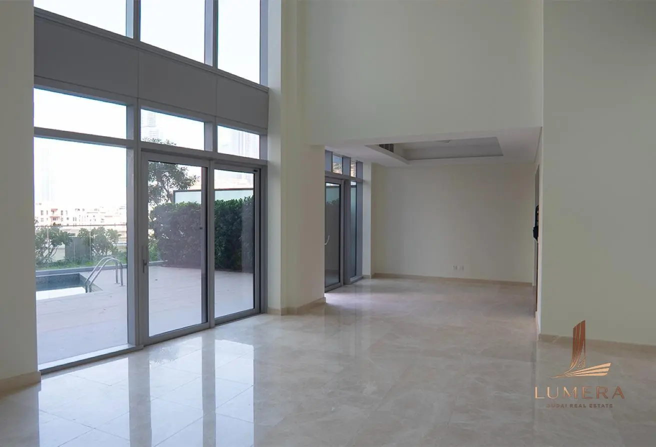 Iconic 5BR Duplex | Private Pool & Elevator | Unobstructed Burj Khalifa Views