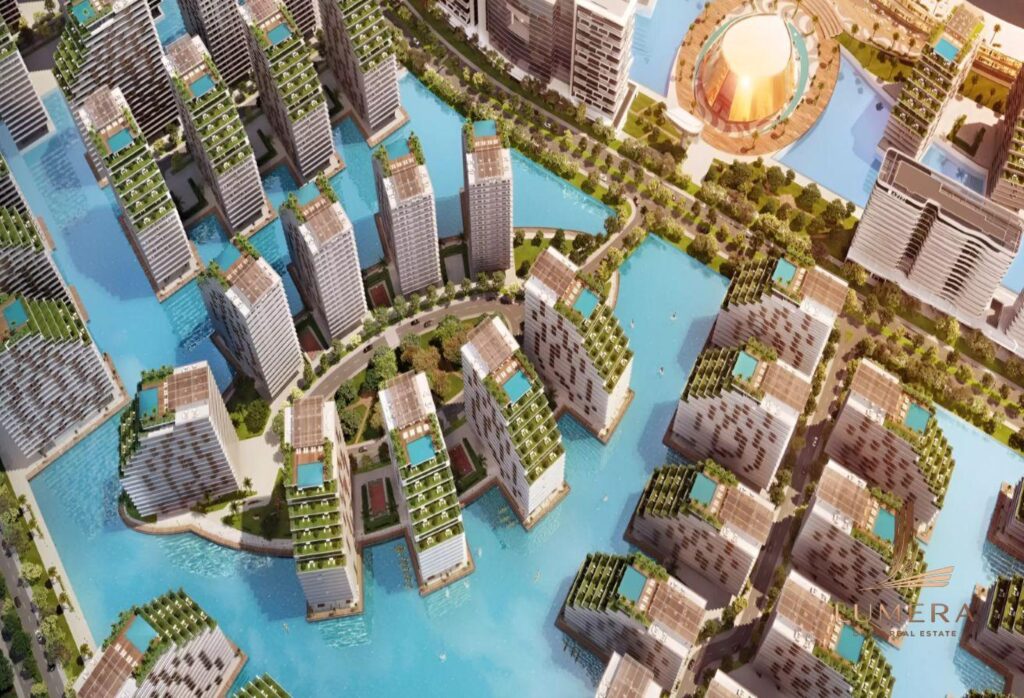 Waterfront Studio | Venetian-Inspired Living | 7 Mins from Al Maktoum Airport
