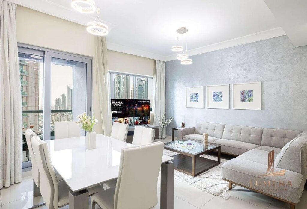 Full Burj Khalifa View | Serviced 3BR | Vacant on Transfer | Steps from Dubai Mall
