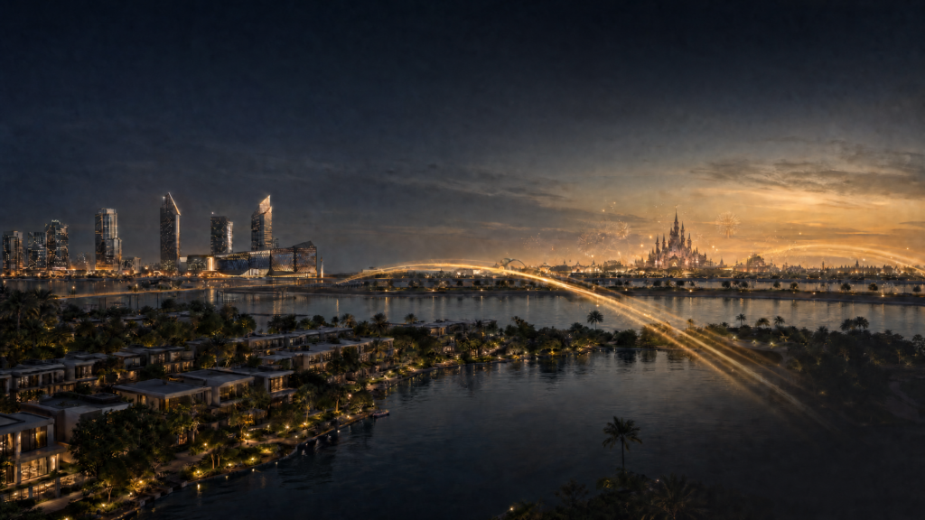 Disneyland Abu Dhabi and the Impact on Nearby Sobha City Abu Dhabi
